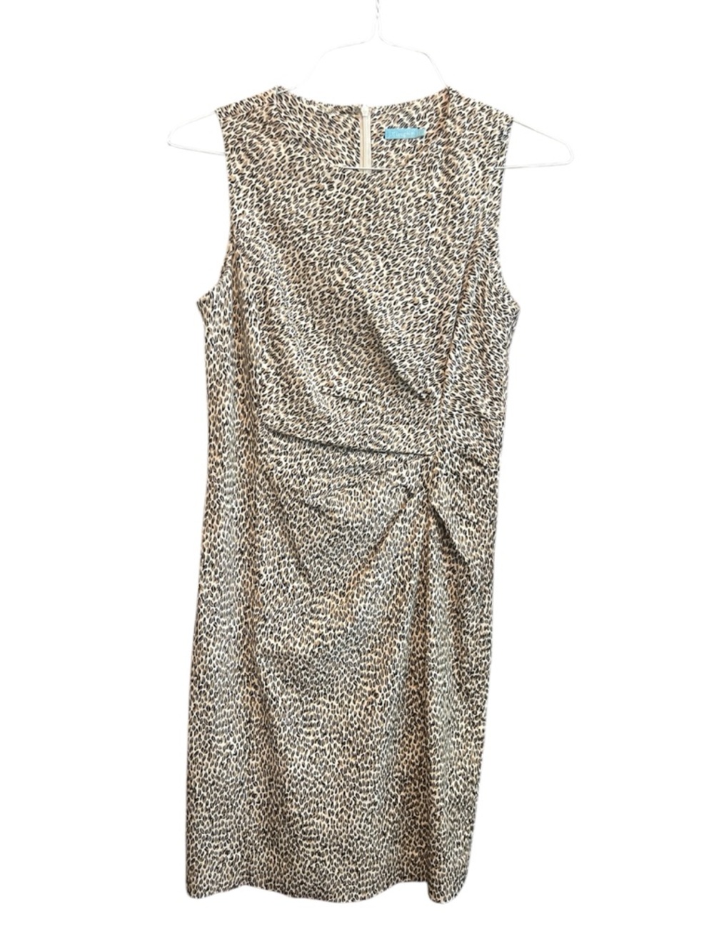 J.McLaughlin Women’s Anne Sheath Dress in a Leopard Print - Size 4
